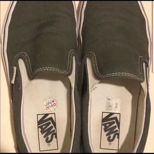 Grey Slip-On Vans